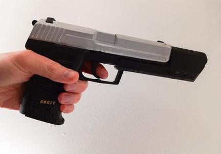 Prop Lara Croft Gun