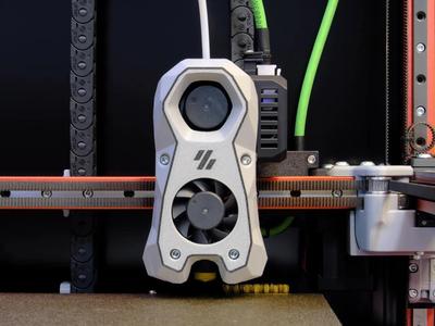 Nozzle Brush with Klipper Macros (Parametric)   