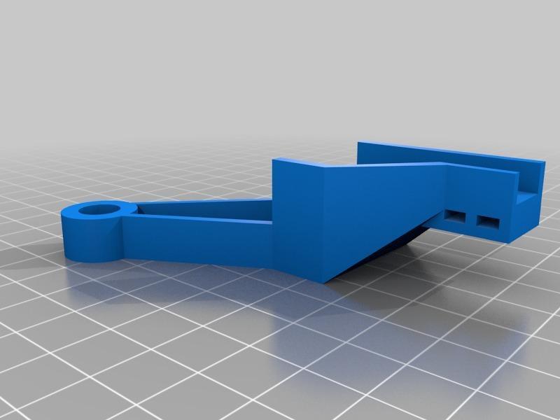 Creality CR-10 MINI Strain relief bracket for heated bed cable