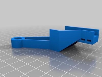 Creality CR-10 MINI Strain relief bracket for heated bed cable