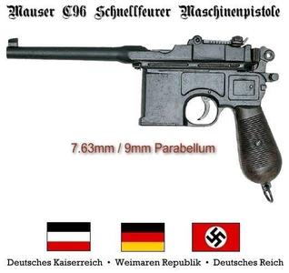 Mauser C96 WW1/WW2 replica