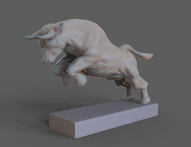 Angry bull