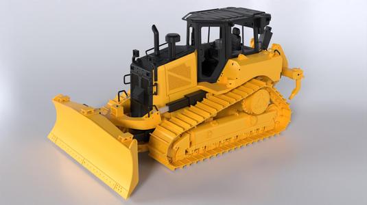 RADIO CONTROL MEDIUM BULLDOZER