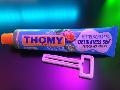 Tube Squeezer / Key 100ml - Lightweight Edition 