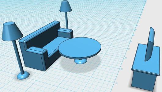 Mini Living Room Set