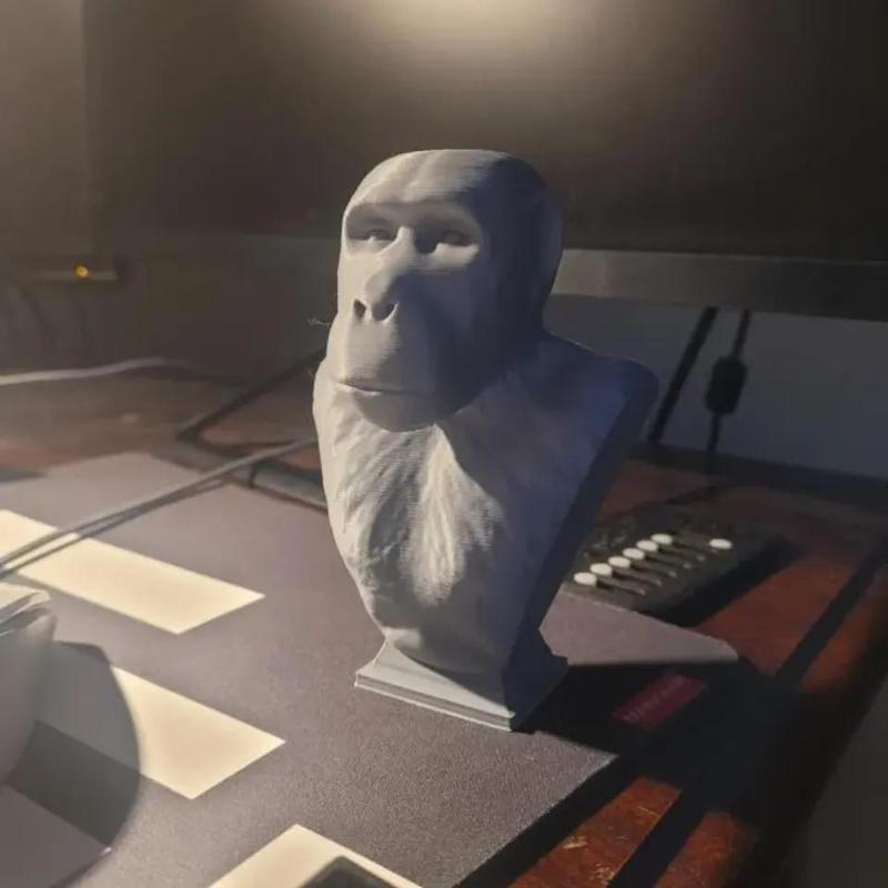 Realistic Ape Bust   