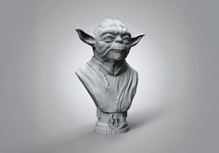 Master Yoda Bust - Star Wars   