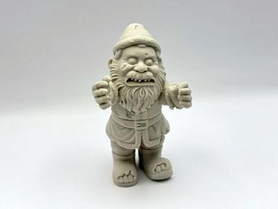 Zombie Santa Gnome   