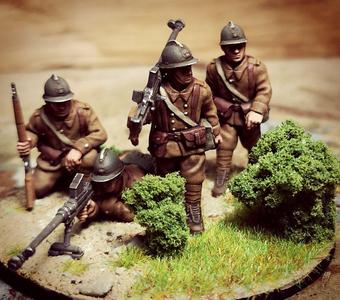 WW2 28mm french 1940 AT-RIFLE (Boys)