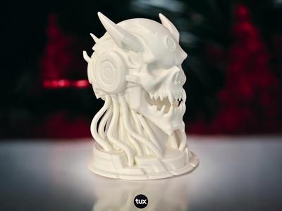Cyberpunk Skull - CyberDaemon 