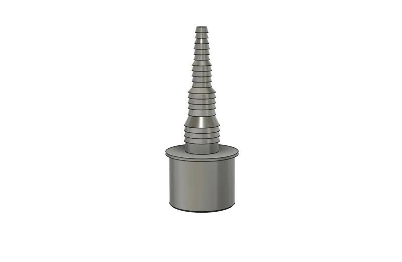 Abflussrohr Schlauchadapter DN40   