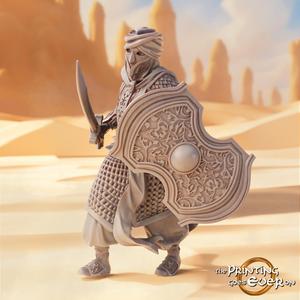 Easterner Swordsman C - Presupported