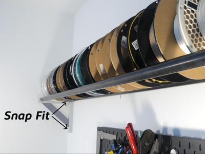 Nice Looking Wall Spool Rack - LORRY