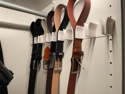 Belt hanger for IKEA Pax - up to 11 belts