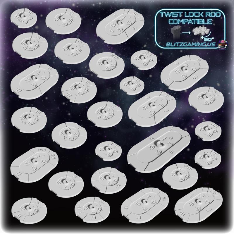Brave Sun Custom Bases: Ships 1 - 28