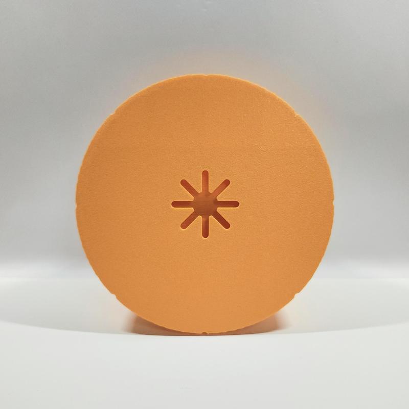 6" Decorative Basketball v1 :: 'Wall Ballz' Hanging Pop-Out 3D Art Collection