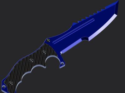 Huntsman Knife - Splited to parts