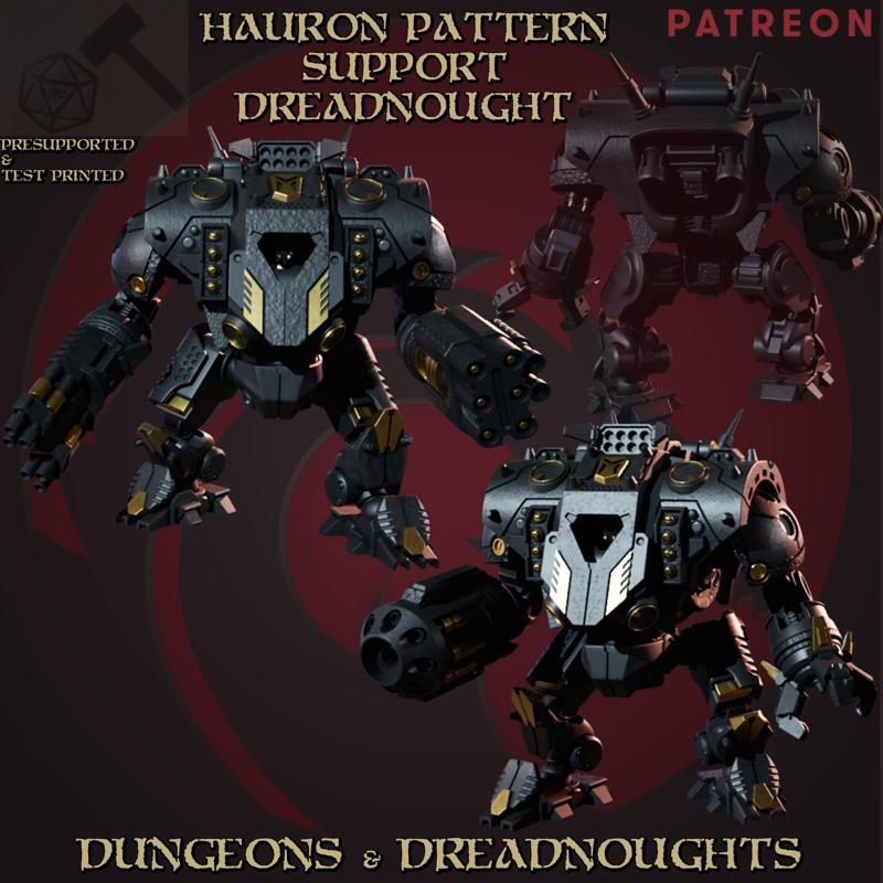 Black Watch - Hauron Pattern Support Dreadnought - 5e Stats