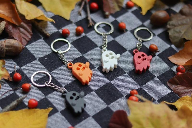 Zombie Ghost Keychain | Autumn Series | Halloween
