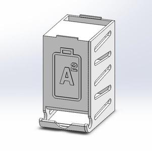 Battery Dispenser - 24x AA - Stackable