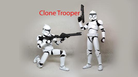Star Wars Clone Trooper 1/12 articulated action figure