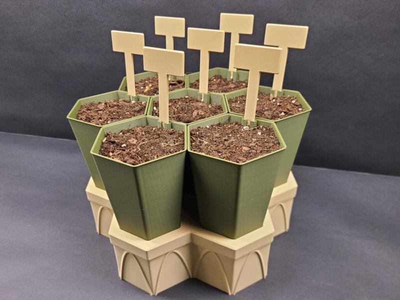 Hexagonal Seed Starter