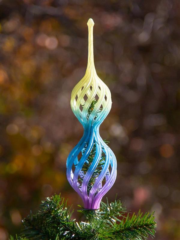 Spiral Christmas Tree Topper 2024
