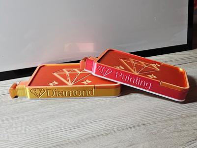 Diamond Painting Boat 12cm x 7cm - Magnet Insert