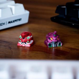 Evangelion UNIT-01, 02 keycaps - Mechanical Keyboard