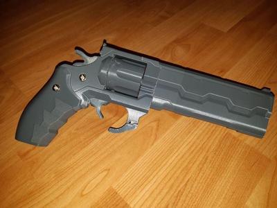 Cyberpunk 2077 Overture Revolver (Double Action)