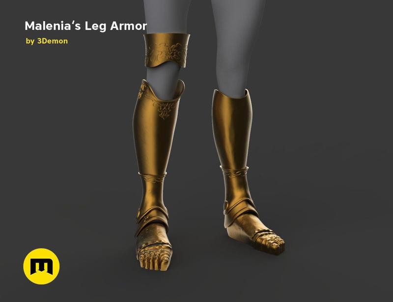 Malenias Leg Armor - Elden Ring