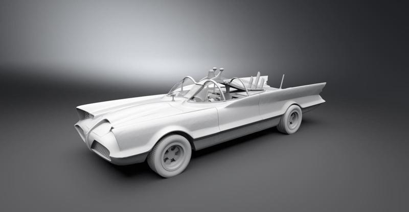 Batmobile 1960 Scale model