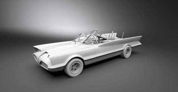 Batmobile 1960 Scale model