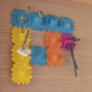 Polypanels // Bit Holder - 1/4" and 1/8" (6mm, 3mm)