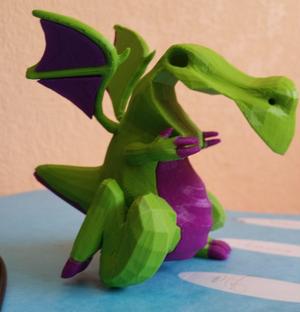 Dragon bicolor