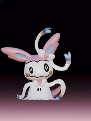 Mimikyu Sylveon Cosplay - Adorable Pokémon 3D Print Model