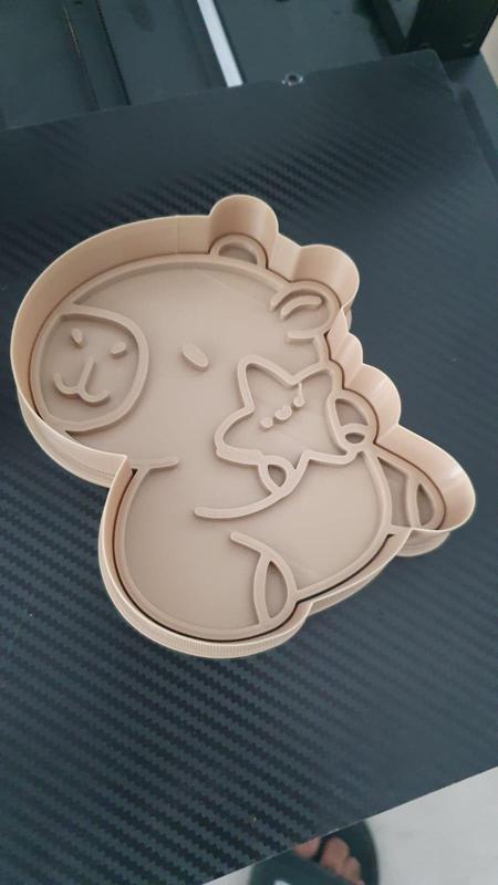 Capybara Cookie Cutter + Stamp