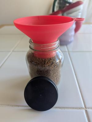 Wide mouth funnel