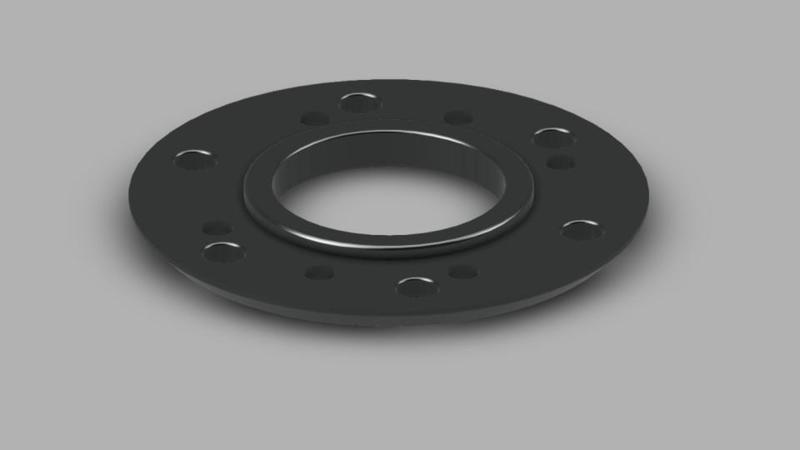 M715 disc brake conversion prototype