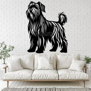 Briard Dog 2D Wall Art/Window Art