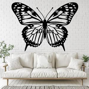 Butterfly 2D Wall Art/Window Art - Digital STL & SVG Files for 3D Printing and Laser Cutting