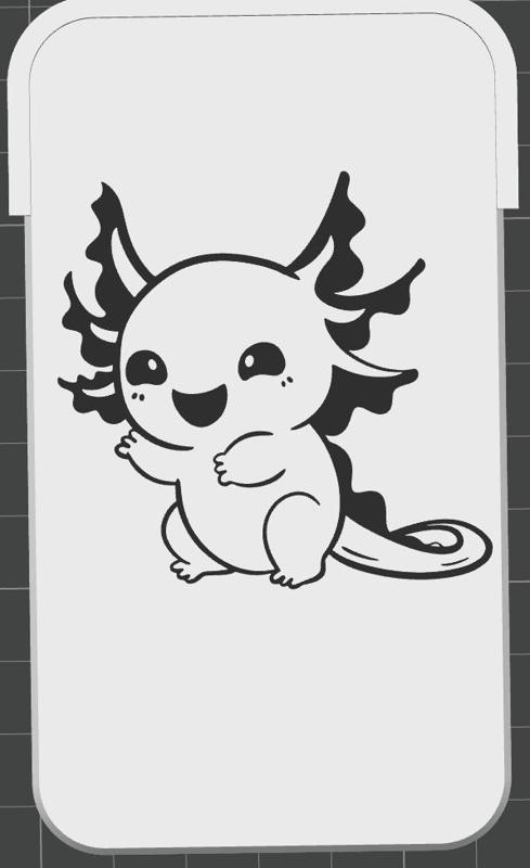 Axolotl 2 Diamond Dot Tray
