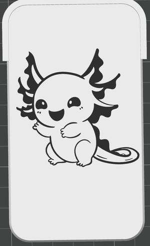 Axolotl 2 Diamond Dot Tray