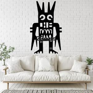 Traditional Totem Creature 2D Wall Art/Window Art - Digital STL & SVG Files for 3D Printing and Lase
