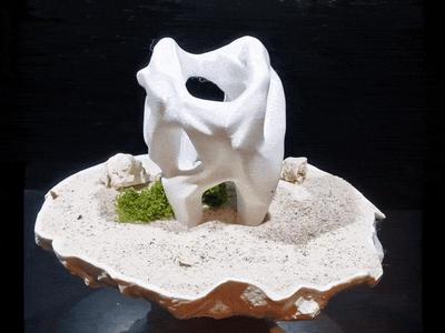 Unique Design Fish Cave for Cichlids & Pleco | 3D Printable Aquarium Fish Hide | Natural Rock Design