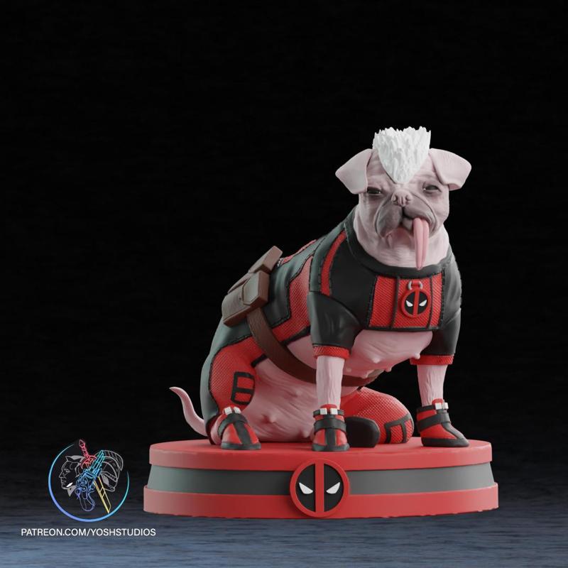 Life Size Dog Pool 3D Printer File STL
