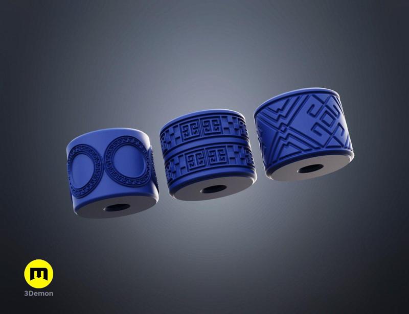 Texture Rollers – Greek Patterns Vol.4 (10–12)
