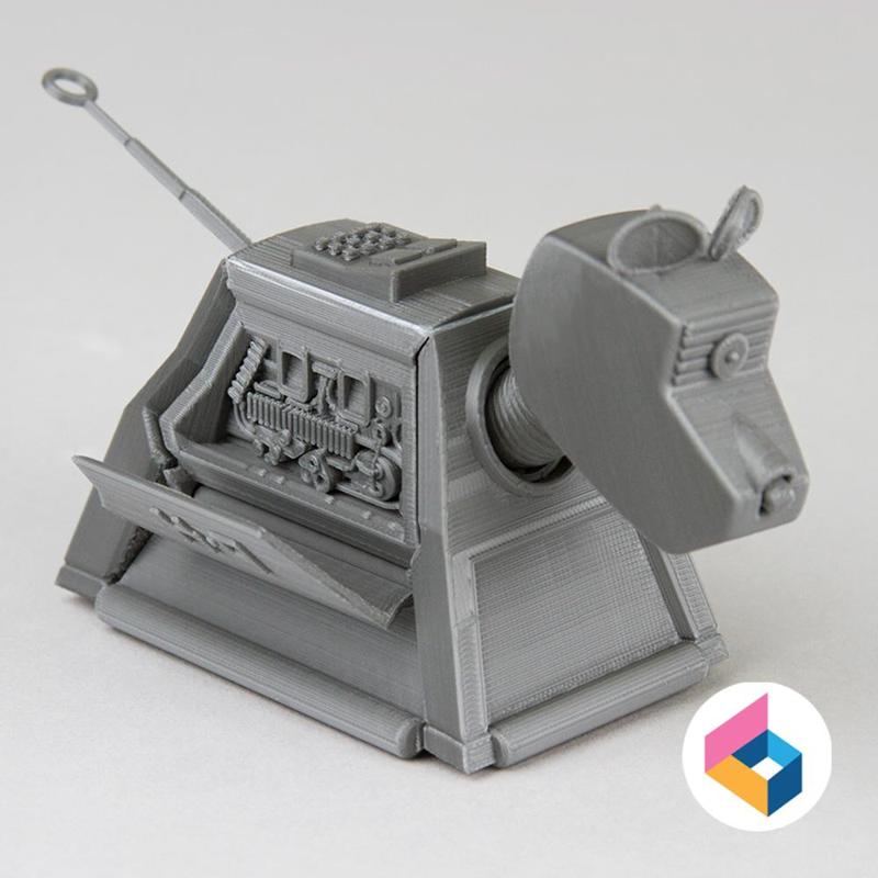 Foldable K9 robot from Doctor Who