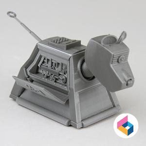 Foldable K9 robot from Doctor Who
