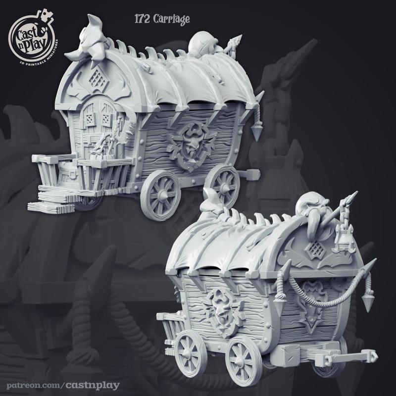 Demon Hunter's Carriage (Pre-Supported)